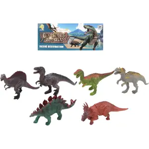 Figurines Trifox DINOZAURY set of 6, plastic collectible toy dinosaurs