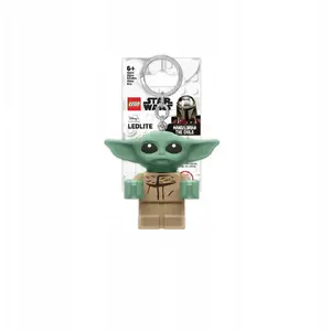Key chain with LED light LEGO The Mandalorian The Child (Grogu) – official LEGO key accessory