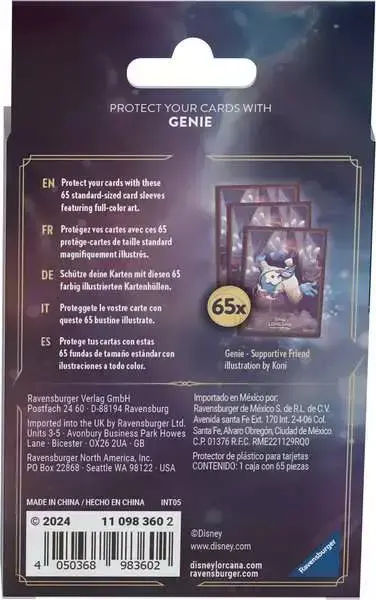 Ravensburger Disney Lorcana TCG Ursula's Return card sleeves Photo 2