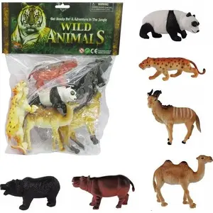 Набор фигурок Trifox Trifox Zwierzęta ZOO 6 шт — коллекционные животные, 6 предметов