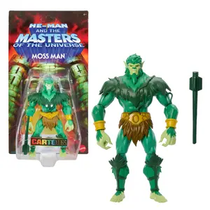 Action figure MATTEL Masters of the Universe Origins 200X Moss Man 5.5 in, plastic, multicolor