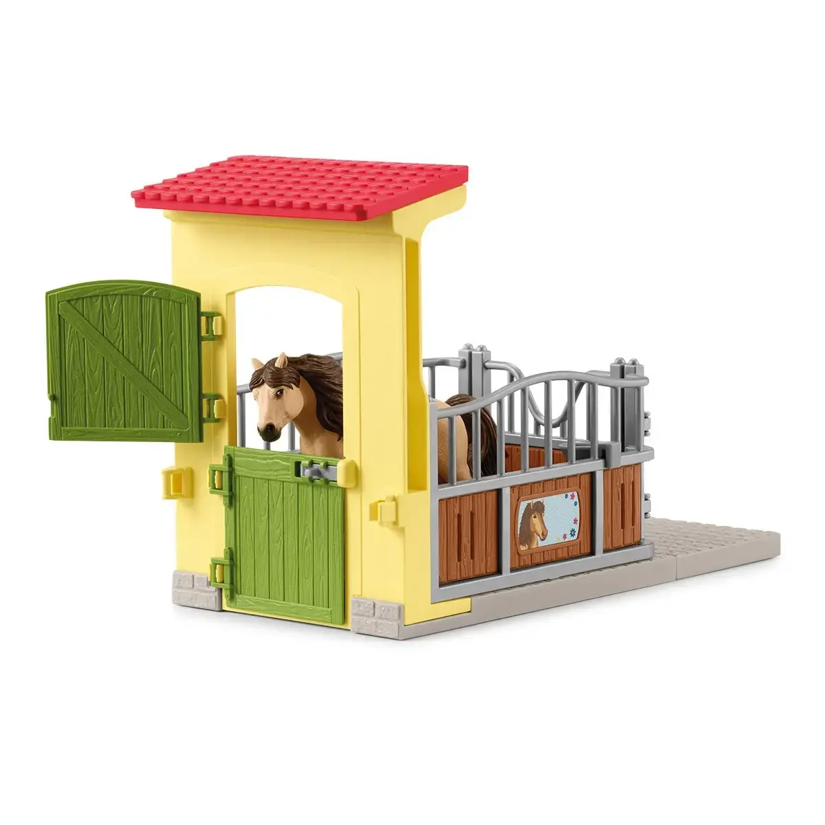 Schleich Pony Box с исландским жеребцом — игровой набор Photo 4