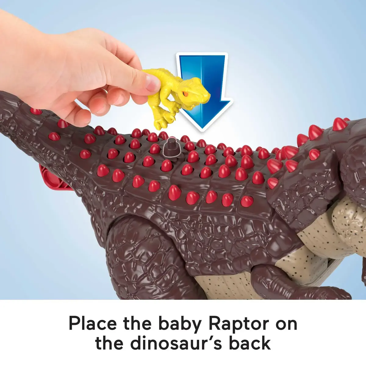 Fisher-Price Imaginext Spike Strike Carnotaurus — figūra Photo 6