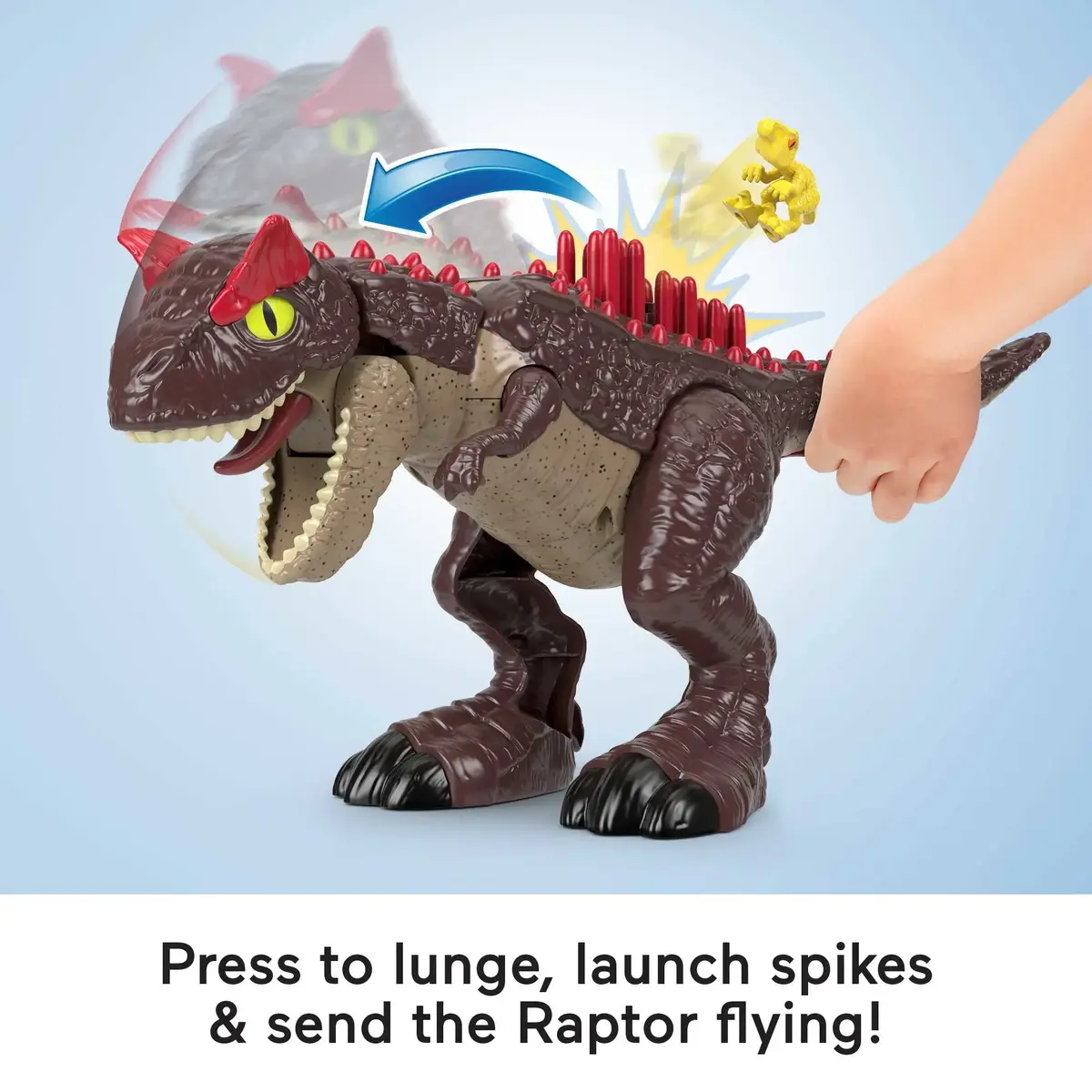 Fisher-Price Imaginext Spike Strike Carnotaurus — figūra Photo 7