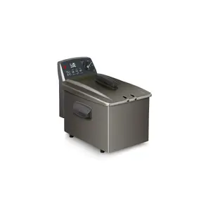 Deep Fryer Princess SF 4368 Turbo — single 4 L, 3200 W, stainless steel, rotary control