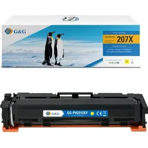 Тонер-картридж G&G Желтый заменитель 207X NT-PH2212XY для принтеров HP