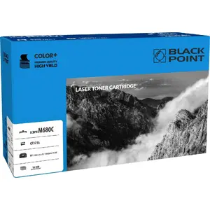 Toner cartridge BLACKPOINT BLH680CBW replacement for 653A Cyan (model LCBPHM680C)