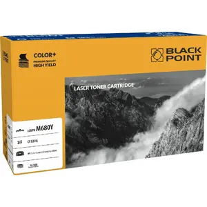 Toner cartridge BLACKPOINT BLH680YBW replacement for 653A Yellow