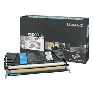 Toner cartridge Lexmark C5200CS Cyan original, 1 pc, 1,500 pages
