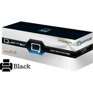 Krāsu pulveris Quantec Black aizvietotājs priekš 106R02306 (TON-0900), saderīgs kasetne
