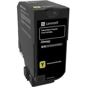 Картридж с тонером Lexmark 74C20Y0 желтый оригинал ETLEX74C20Y0000 для цветных лазерных принтеров
