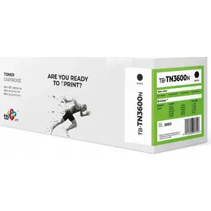 Картридж тонерный TB Print для Brother TN3600 TB-TN3600N черный совместимый с принтерами Brother