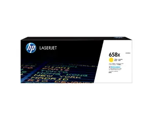 Toner cartridge HP 658X High Yield Yellow for LaserJet, 28,000 pages, 1 pc