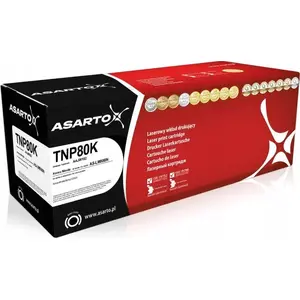 Toner cartridge Asarto for Konica-Minolta TNP80K (AS-LM80BN) — black, ~13,000 pages