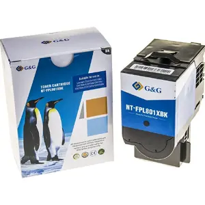 Toner G G compatible with Lexmark 80C2SK0 NT-FPL801XBK-A black 2500 pages