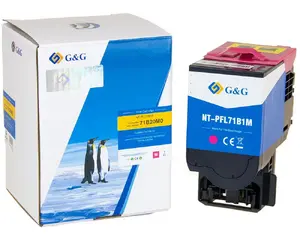 Тонер-картридж G&G 17053 для Lexmark, пурпурный (magenta), ресурс 2300 стр., 1 шт.