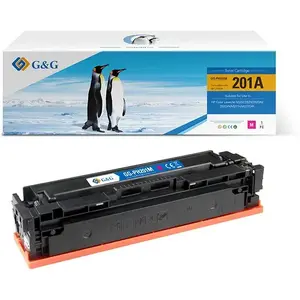Картридж тонерный G G совместимый с HP CF403A / HP 201A, магента, модель NT-PH201M, ресурс ≈1330 стр.
