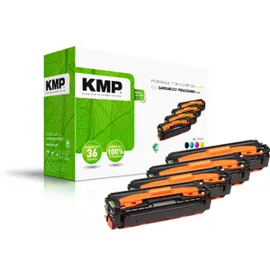 KMP Printtechnik AG tonera kasetņu komplekts priekš Samsung SA-T57V — 4 gab. (Melnā, Cianā, Magenta, Dzeltenā) — ietilpība: melnā 2500 / krāsu 1800