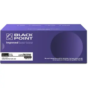 Toner cartridge BLACKPOINT for Brother TN-2590 replacement, black, MPN BLB2590BCBW
