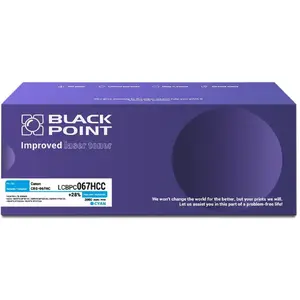 Тонер-картридж BLACKPOINT для Canon CRG-067HC с чипом (BLC067HBCBWC)