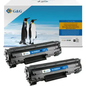 Toner cartridge g g NT-PH435CUU compatible with HP CB435A/CB436A/CE285A/CE278A and Canon CRG128, black, ~2000 pages