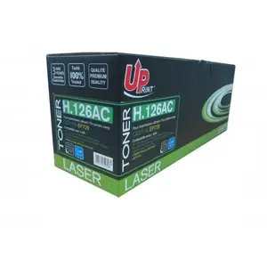 Toner cartridge Uprint H.126ACE for HP, Cyan, yield 1000 pages, 1 pc