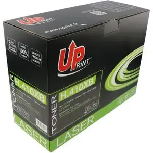 Toner Uprint replacement cartridge H.410XB — black, compatible with 410X capacity