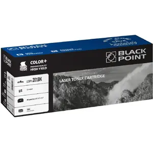 Тонер-картридж BLACKPOINT LCBPH201BK совместимый с HP, черный, ресурс 1500 стр., 1 шт.