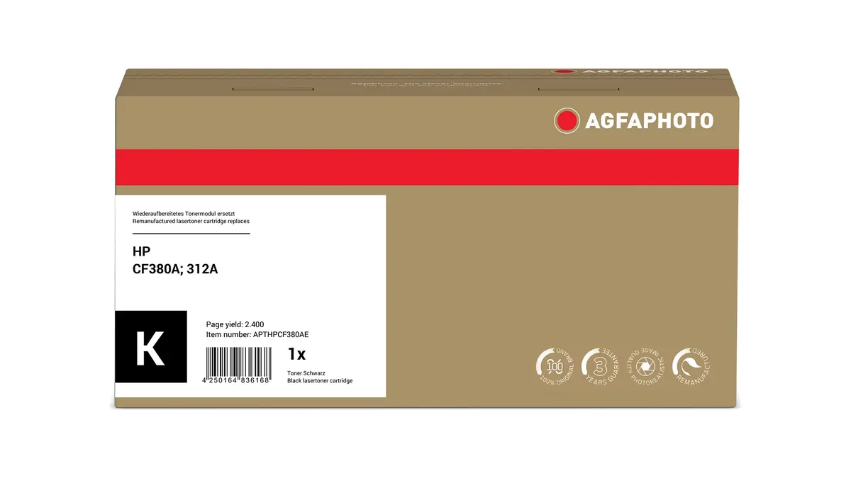 Тонер-картридж AgfaPhoto APTHPCF380AE (черный) Photo 4