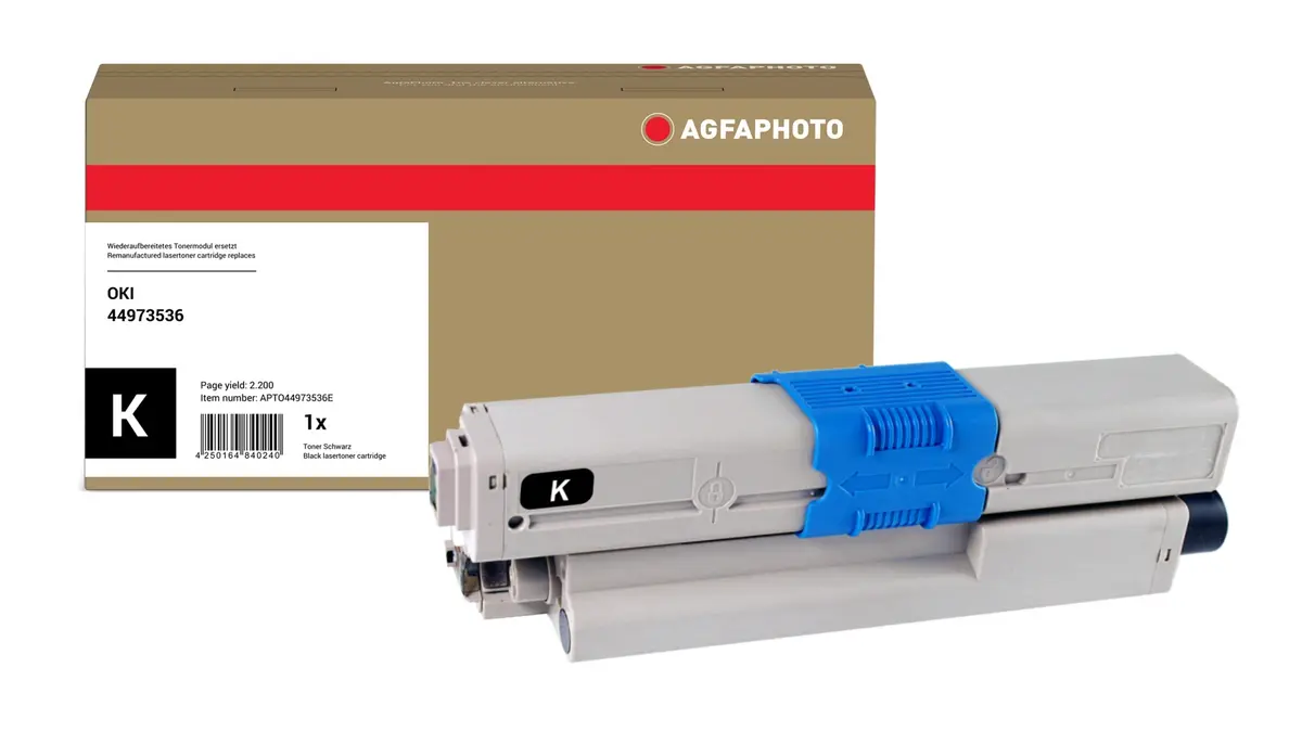 Тонер-картридж AgfaPhoto APTO44973536E Черный Photo 2