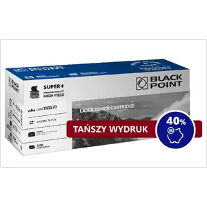 Toner cartridge BLACKPOINT TK-1170 compatible replacement BLKYOTK1170BCBW, black