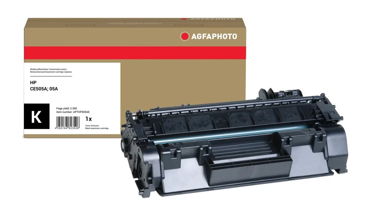 Тонер-картридж AgfaPhoto APTHP505AE для HP CE505A Photo 2