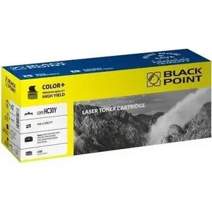Тонер BLACKPOINT совместимый для Sharp MX-C30GT, черный (BLSHMXC30GTYBW)