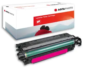 AgfaPhoto Compatible Magenta Toner Cartridge Replacement for HP CE253A and 504A with 7000 Pages Yield
