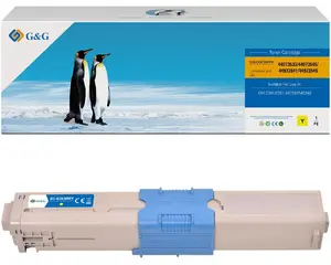 Toner cartridge G&G 13982 compatible with OKI NT-COC301FY Yellow, 1 pc, yield 1500 pages