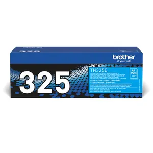 Картридж Brother TN-325C Cyan оригинальный, лазерный тонер, ресурс 3500 стр., 1 шт.