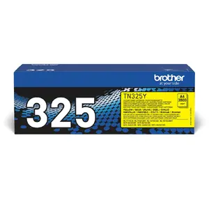 Картридж Brother TN-325Y оригинальный жёлтый, повышенной ёмкости, 3 500 страниц, 1 шт.