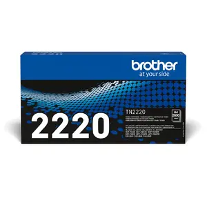Картридж Brother TN-2220 черный оригинальный, лазерный, ресурс 2600 стр., 1 шт