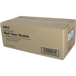 Toner cartridge NEC 50016561 Black, original, compatible with NEC printers