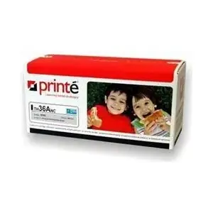Toner cartridge PRINTE TH36ANC Black replacement for 36A series, compatible laser printer use