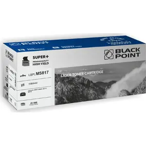 Картридж тонерный BLACKPOINT BLLMS817BCBW — чёрный, совместим с Lenovo 53B0HA0