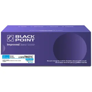BLACKPOINT toner cartridge for Brother TN-421C compatible cyan (MPN BLBTN421CBW, EAN 5907625639910)