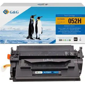 Toner G&G compatible for Canon 052H NT-PC052XC black high capacity 9200 pages