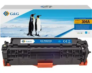 Тонер-картридж для лазерного принтера g g NT-PH531UC совместимый, Cyan, ресурс ~2800 стр., 1 шт.