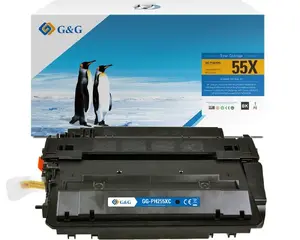 Toner cartridge G G 14176 compatible for Canon/HP, Black, yield 12,500 pages, 1 pc