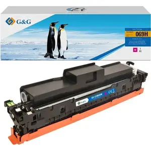 Тонер-картридж G&G, совместимый с Canon 069MH NT-CC069XM, пурпурный, повышенной ёмкости