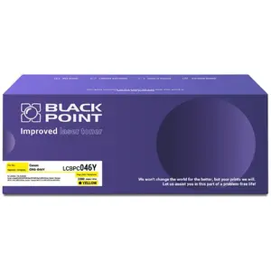 Toner BLACKPOINT BP (Canon CRG-046Y) yellow compatible cartridge, MPN BLC046BYBW