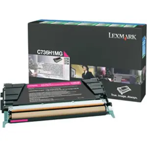Tonera kārtridžs Lexmark C736H1MG magenta priekš Lexmark C736 printera