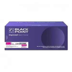 Тонер-картридж BLACKPOINT LCBPH2033XMC для HP W2033X — черный, совместимый заменитель
