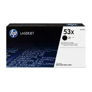 Toner kartridžs HP 53X High Yield Black priekš HP LaserJet, iznākums 7000 lapas, 1 gab.